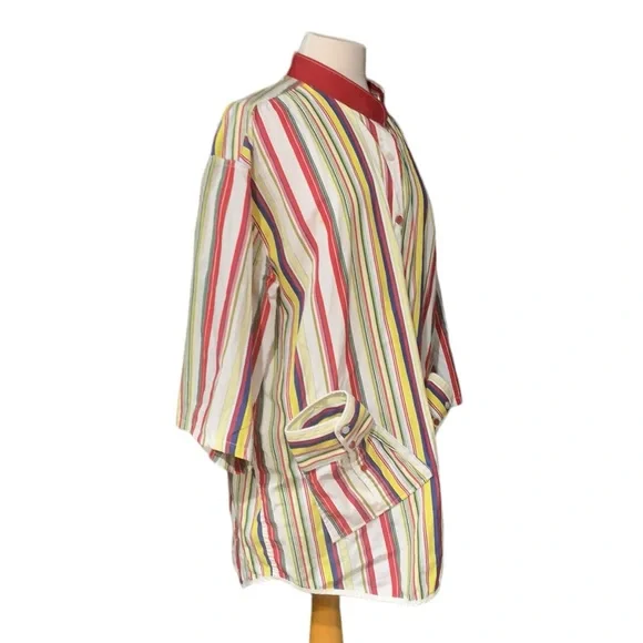 Vintage Pepe Jeans London custom button down striped shirt size XL - Picture 5 of 5